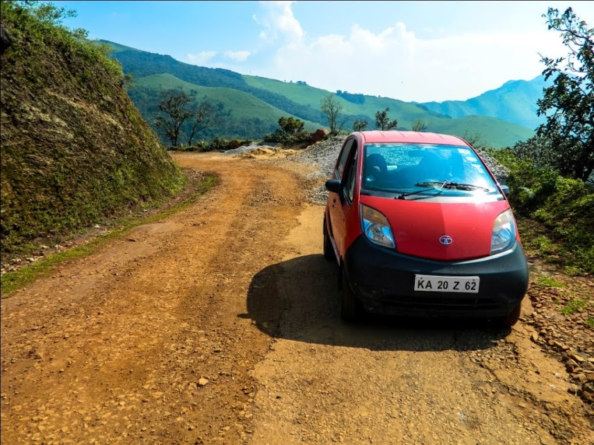 Tough Road to Baba Budan Giri Tough Road to Baba Budan Giri