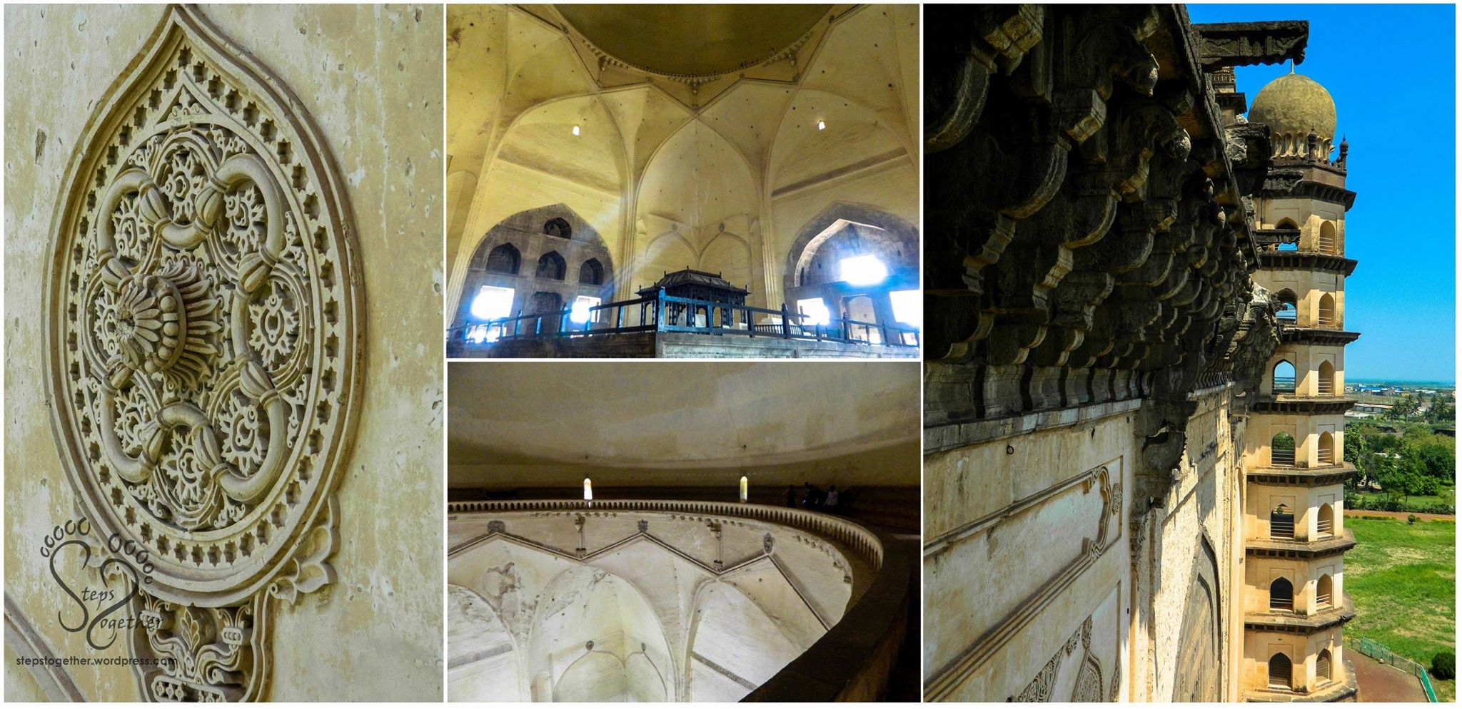 Interior and Exterior of Gol Gumbaz Interior and Exterior of Gol Gumbaz