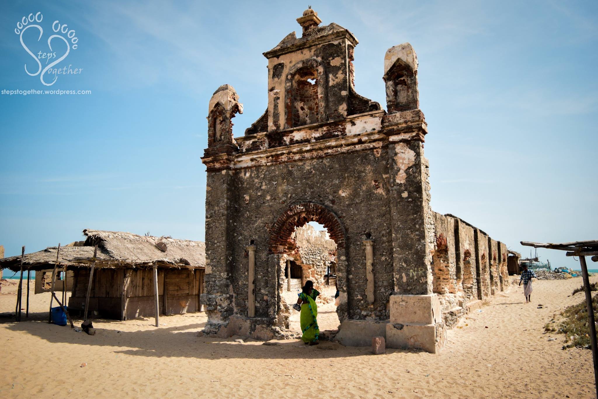 Ruins of Dhanushkodi Church Ruins of Dhanushkodi Church