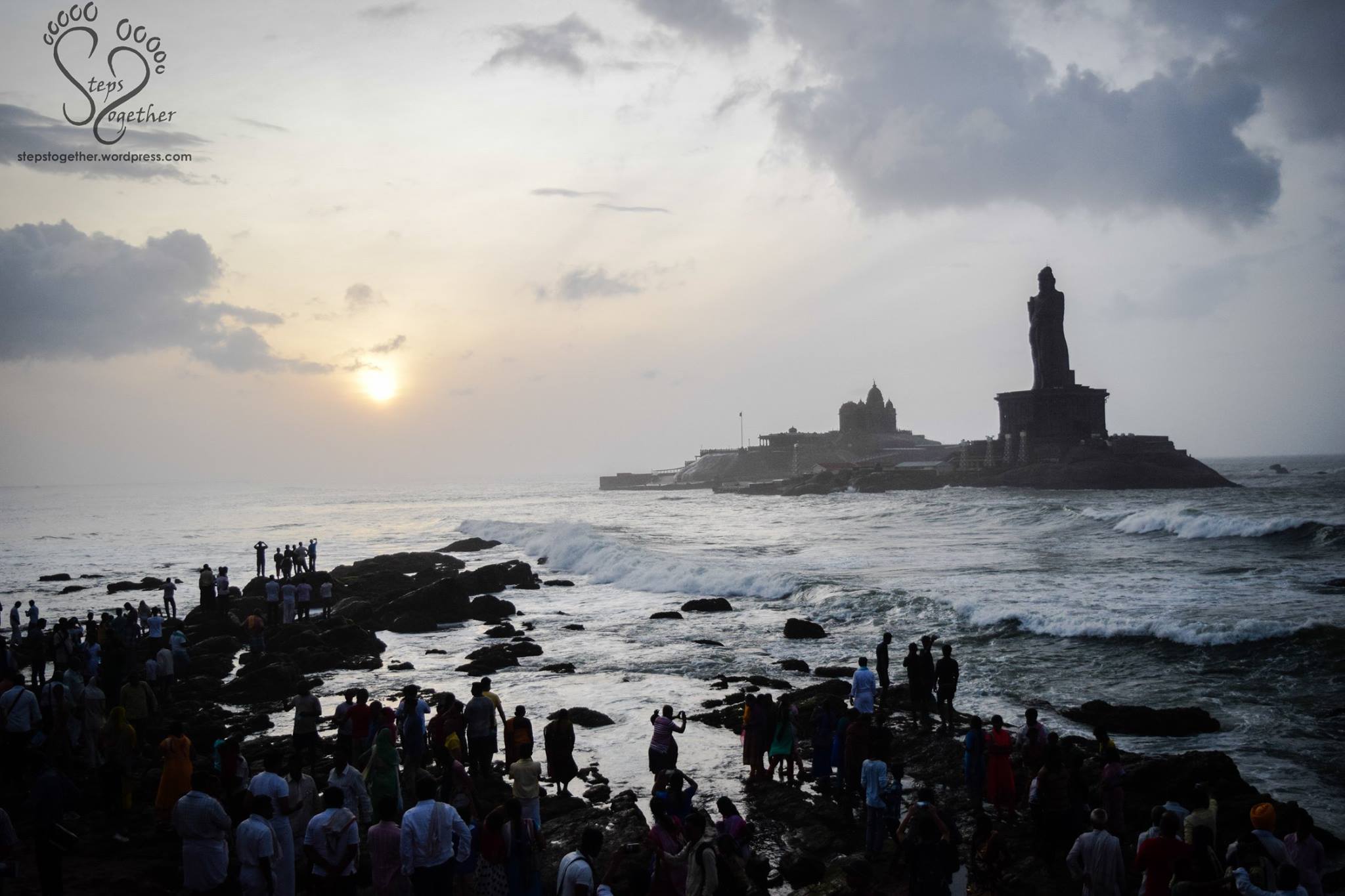 Cloud Clad Sunrise in Kanyakumari Cloud Clad Sunrise in Kanyakumari