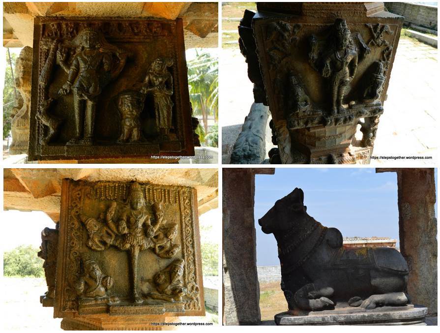 Carvings in Someshwara Temple Carvings in Someshwara Temple