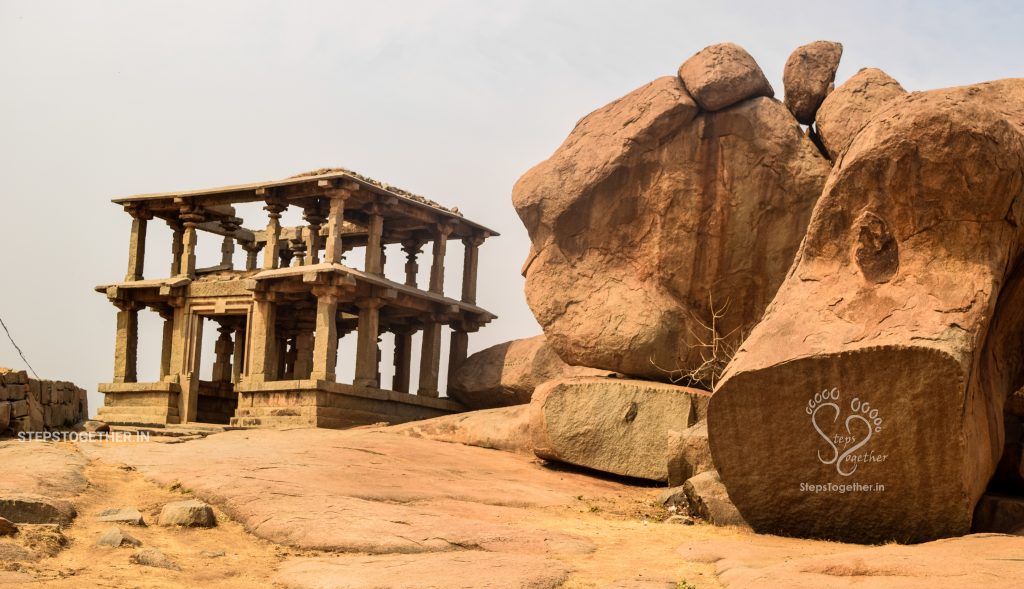 Two storied Mantapa with no walls