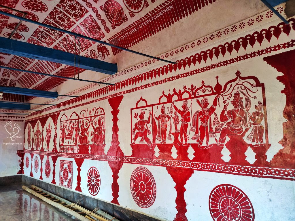 Kavy art at Sisri Marikamba Temple